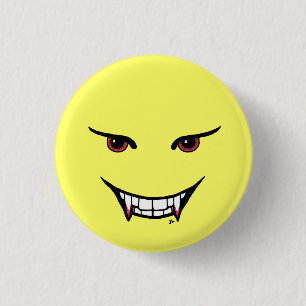 Badge Rond 2,50 Cm Bouton de vampire