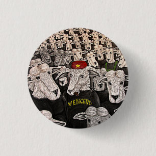 Badge Rond 2,50 Cm Bouton de Venceremos