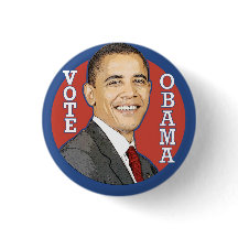 Bouton de VOTE de Barack Obama