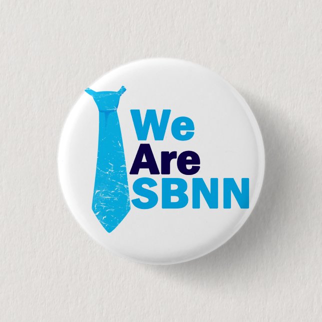 Badge Rond 2,50 Cm Bouton de WeAreSBNN (Devant)