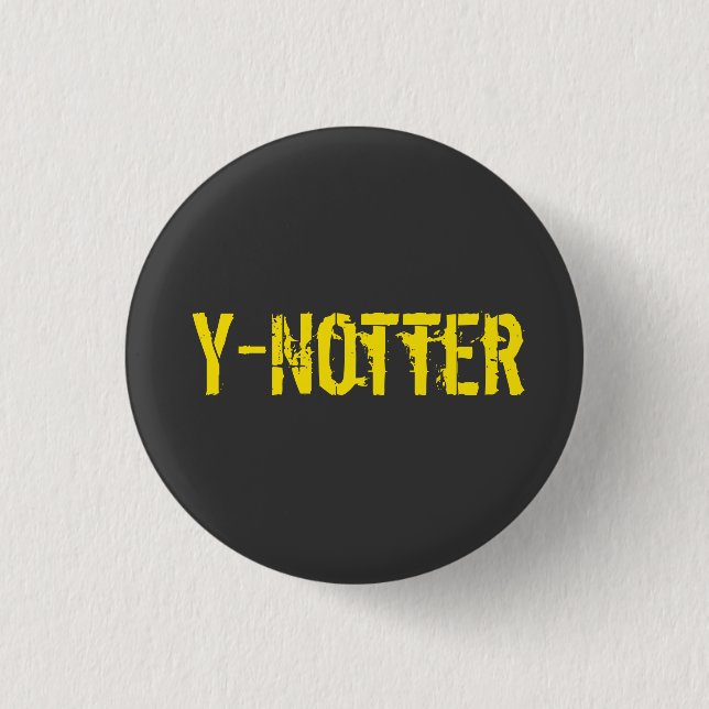 Badge Rond 2,50 Cm Bouton de Y-Notter (Devant)