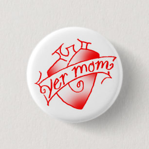 Badge Rond 2,50 Cm bouton de yermom