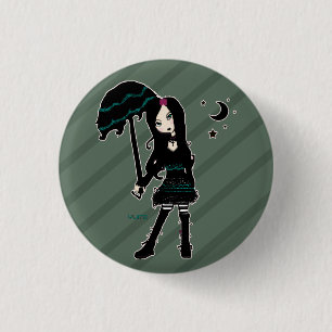 Badge Rond 2,50 Cm Bouton de Yumi