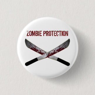 Badge Rond 2,50 Cm Bouton de zombi