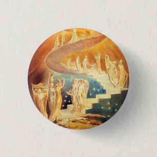 Badge Rond 2,50 Cm Bouton d'échelle de William Blake Jacob