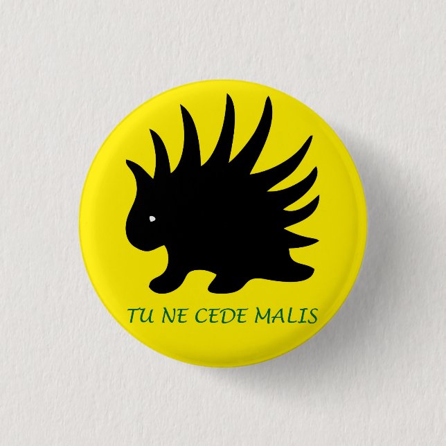 Badge Rond 2,50 Cm Bouton Dégoûtant Espín Libéral - M4 (Devant)