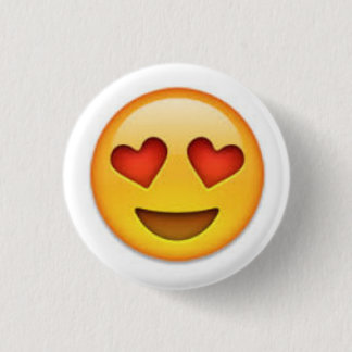 Badge Rond 2,50 Cm Bouton d'Emoji