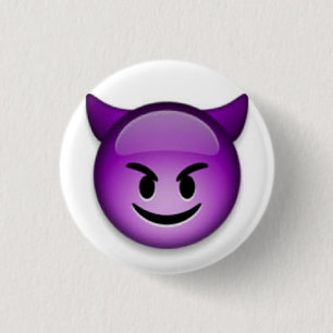 Badge Rond 2,50 Cm Bouton d'Emoji