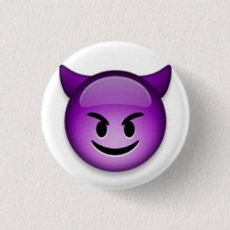 Badge Rond 2,50 Cm Bouton d'Emoji