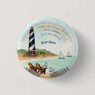 Badge Rond 2,50 Cm Bouton Destiny