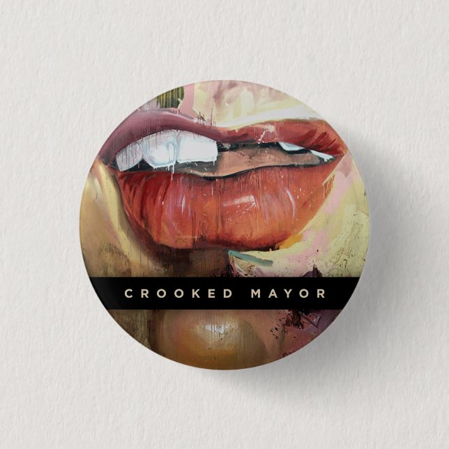 Badge Rond 2,50 Cm Bouton d'établissement vinicole de distributeur (Devant)