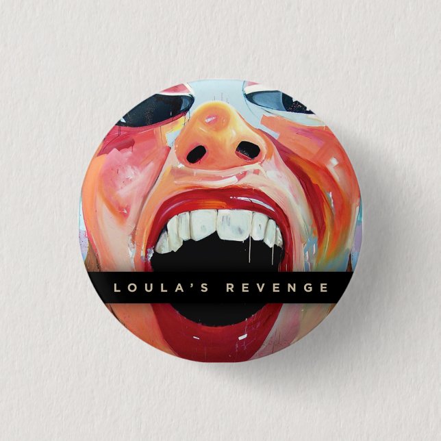 Badge Rond 2,50 Cm Bouton d'établissement vinicole de distributeur (Devant)