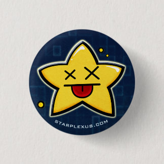 Badge Rond 2,50 Cm bouton d'humeur de starplexus