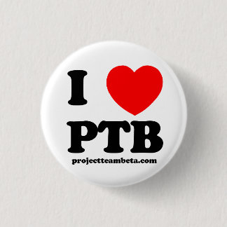 Badge Rond 2,50 Cm Bouton d'I <3 PTB