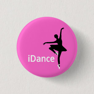 Badge Rond 2,50 Cm bouton d'iDance (je danse)