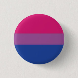 Badge Rond 2,50 Cm Bouton d'indicateur de la fierté bisexuelle
