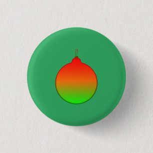 Badge Rond 2,50 Cm Bouton d'ornement du bal de Noël