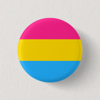 Badge Rond 2,50 Cm Bouton Drapeau De Pride Pansexual