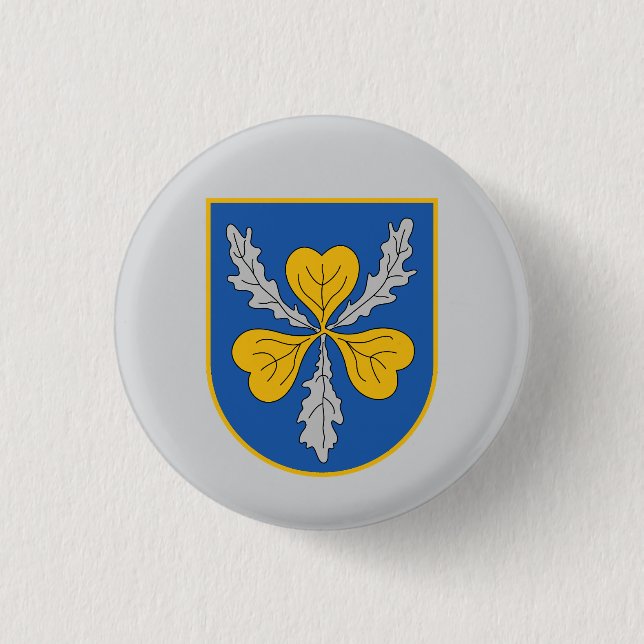 Badge Rond 2,50 Cm Bouton du blason de Bismarck (Devant)