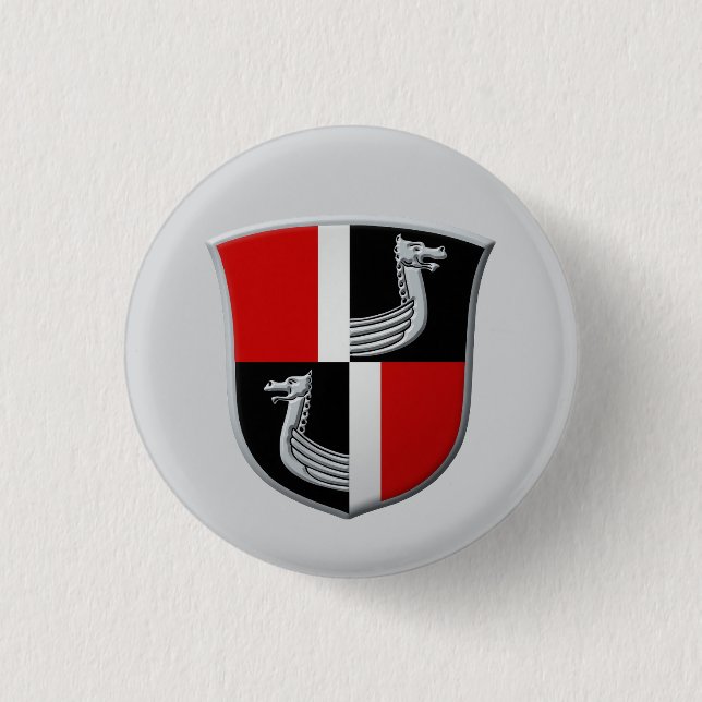 Badge Rond 2,50 Cm Bouton du blason de Tirpitz (Devant)