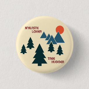 Badge Rond 2,50 Cm Bouton du camp d'été rétro