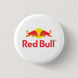Badge Rond 2,50 Cm Bouton du logo Red Bull