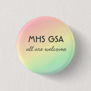 Badge Rond 2,50 Cm Bouton du lycée GSA de Millbrook
