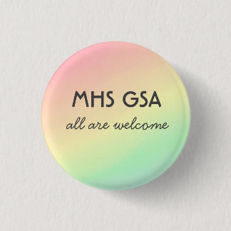 Badge Rond 2,50 Cm Bouton du lycée GSA de Millbrook