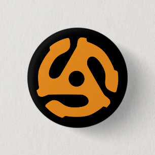 Badge Rond 2,50 Cm Bouton d'un pouce de 45 adaptateurs