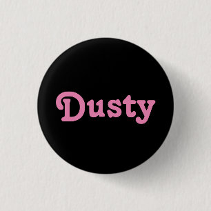 Badge Rond 2,50 Cm Bouton Dusty
