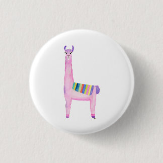 Badge Rond 2,50 Cm Bouton en lama mignon, épingle