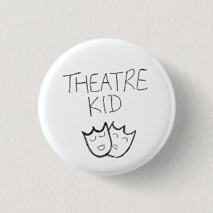 Badge Rond 2,50 Cm Bouton Enfant du théâtre