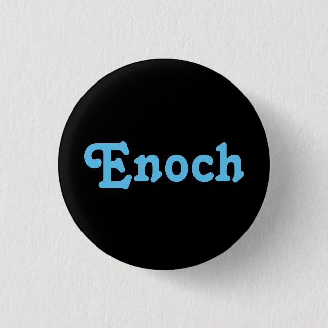 Badge Rond 2,50 Cm Bouton Enoch (Devant)
