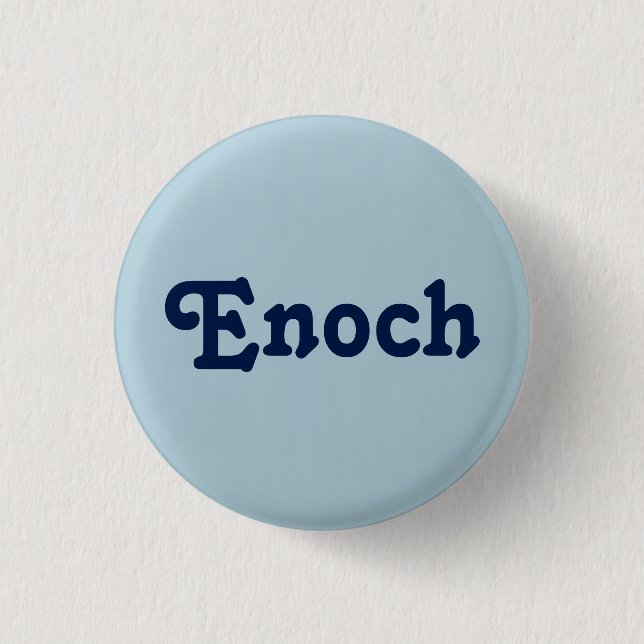 Badge Rond 2,50 Cm Bouton Enoch (Devant)