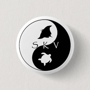 Badge Rond 2,50 Cm Bouton Enregistrer Kona Village