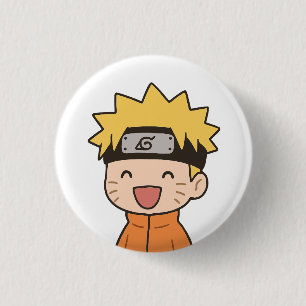 Badge Rond 2,50 Cm Bouton épinglé Chibi Ninja Mignon - Style Anime Ka