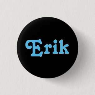 Badge Rond 2,50 Cm Bouton Erik