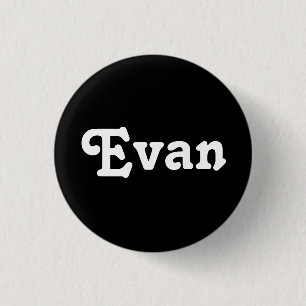 Badge Rond 2,50 Cm Bouton Evan