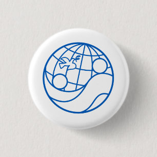 Badge Rond 2,50 Cm Bouton EWB-USA