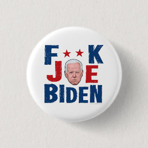 Badge Rond 2,50 Cm Bouton F**K JOE BIDEN