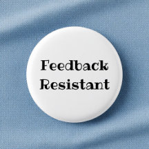Bouton fantaisie résistant aux retours de bureau