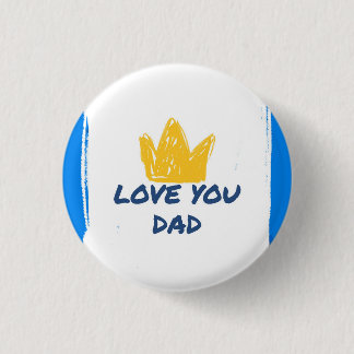 Badge Rond 2,50 Cm Bouton Fête des Pères