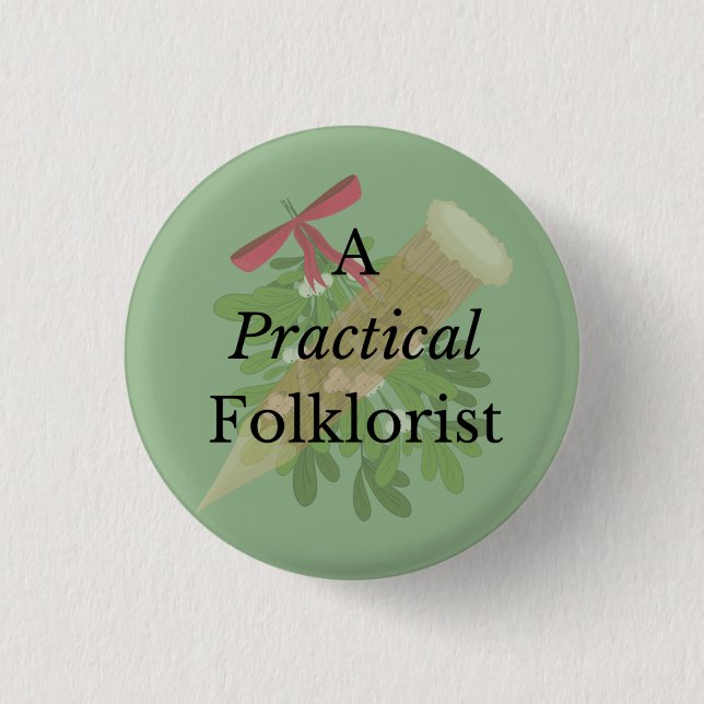 Badge Rond 2,50 Cm Bouton folkloriste pratique (Devant)