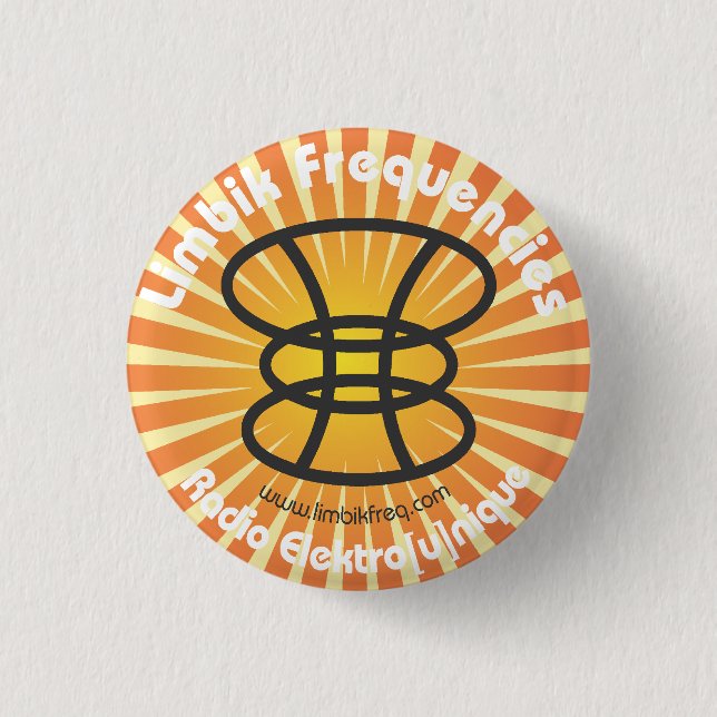 Badge Rond 2,50 Cm Bouton Freq (Devant)