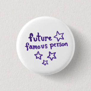 Badge Rond 2,50 Cm Bouton FutureFamous