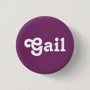 Badge Rond 2,50 Cm Bouton Gail