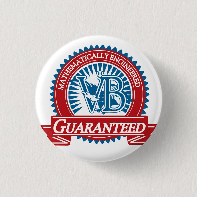 Badge Rond 2,50 Cm Bouton garanti par volume (Devant)