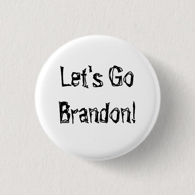 Badge Rond 2,50 Cm Bouton Go Bandon (Devant)