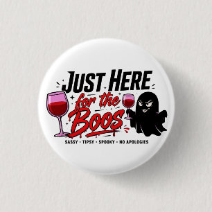 Badge Rond 2,50 Cm Bouton Halloween Trick or Treat