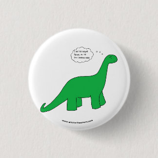 Badge Rond 2,50 Cm Bouton harcelant de sentiment